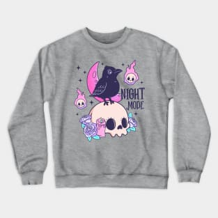 Hot goth summer night mode Crewneck Sweatshirt